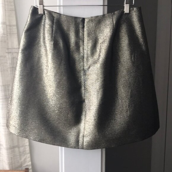 Madewell Metallic Mini Skirt - Picture 3 of 3